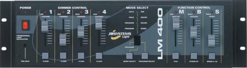 Old School: 4 x PAR 56,  300 watt op T-bar, JB LM400 Controller + Multikabel - Afbeelding 2