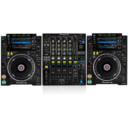 dj6: 2 x Pioneer CDJ2000 nxs2 + DJM900 nxs2 + switch