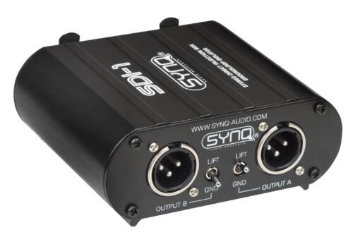di1: SynQ SDI-1 Professional stereo DI-Box - Afbeelding 2