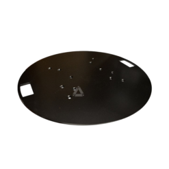Heavy Baseplate for X30D, metal round, 40 kg