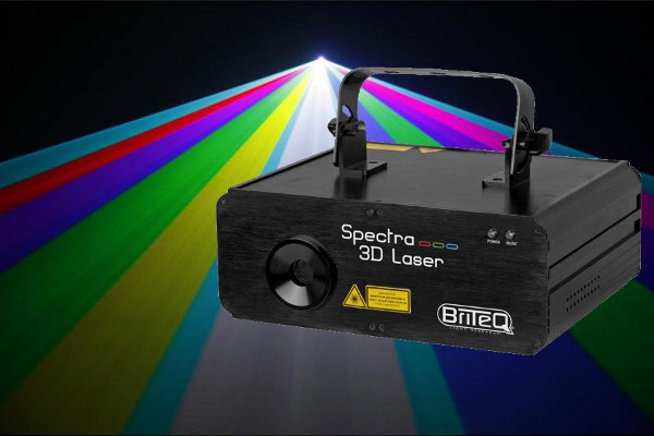 ls12: 2 x Briteq - SPECTRA-3D Laser + DMX Controller