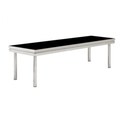 Podiumelement zwart 2m x 0,5m + 4 pootjes 80 cm.